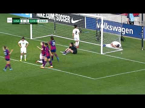 USWNT vs. Uzbekistan: Primero Gol de Rose Lavelle - Apr. 12, 2022