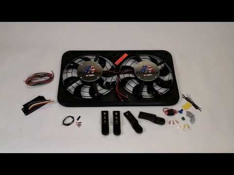 How to mount a Flex-a-lite electric fan