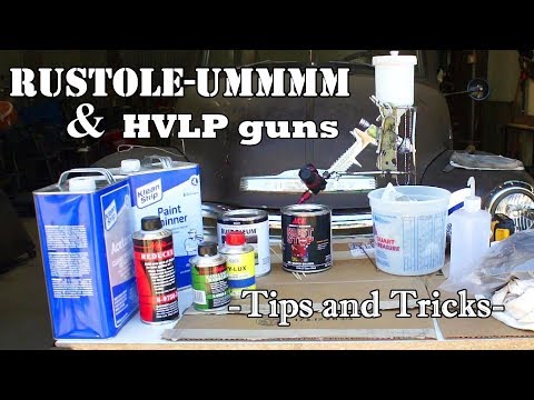 EASY: Spray rustoleum with an HVLP | Forget those...