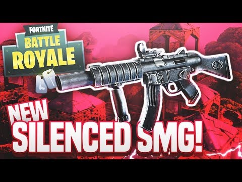 SILENCED SMG! - Fortnite Battle Royale SMG Only Challenge