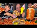 TIKTOK Mukbang Compilation Pizza Hut In N Out Chipotle Wingstop Cane S More
