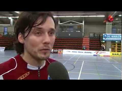 Peter Rozenbeek na afloop van het duel FCM/Dichtbij.nl en JCK Aiso