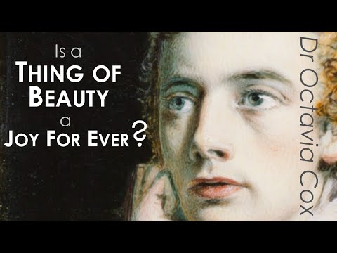 ‘A thing of beauty is a joy forever’—John Keats ENDYMION poem analysis—form, rhyme, & open couplets