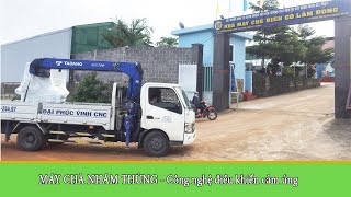 LÂM ĐỒNG| MÁY CHÀ NHÁM THÙNG 6 tấc, công nghệ cảm ứng, tiếng Việt Nam