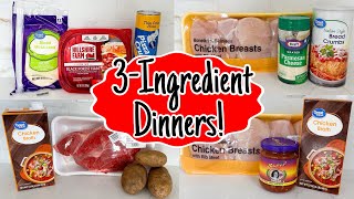 The BEST 3-Ingredient Recipes | QUICK & EASY DINNER IDEAS | Fast Tasty Simple Meals | Julia Pacheco