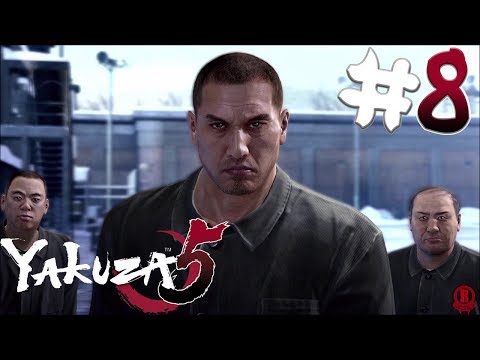 Yakuza 5 HD Remaster (PS4 PRO) Gameplay Walkthrough PT 8 - (Taiga Saejima) Ch. 1: Ends of the Earth
