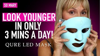 ⭐️ Younger Skin Only 3 Min a Day | Qure LED Mask | Skin Obsessed Mary