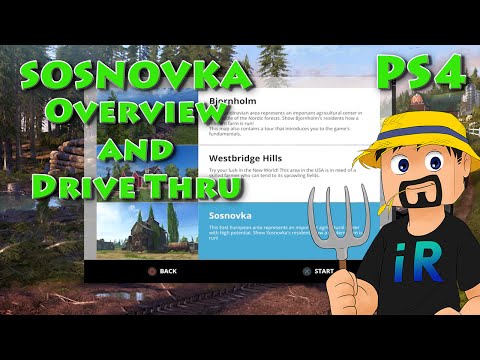 Sosnovka Map | Farming Simulator 15 Gold DLC | First Drive Thru | Overview