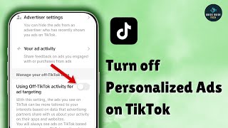How to Turn Off Personalized Ads on TikTok (2025 Privacy Settings Guide)