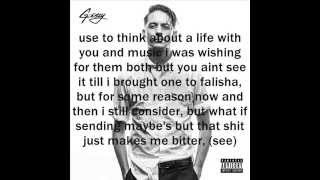 G-Eazy - Shoot Me Down (ft. Anthony Stewart) (Lyrics)