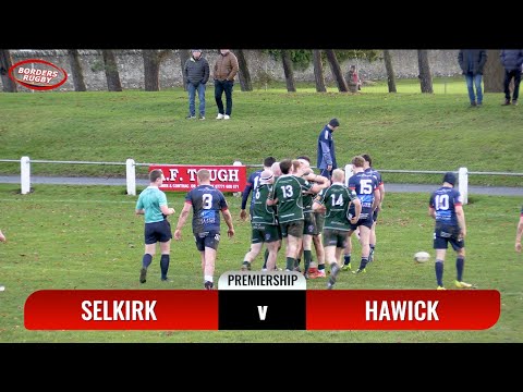 BRTV HIGHLIGHTS - SELKIRK v HAWICK - ALL THE TRIES - PREMIERSHIP - 6.12.25
