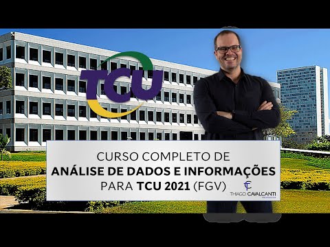 Análise de Dados - TCU - FGV (2021) - Revisão de Véspera - Pra TORAR!