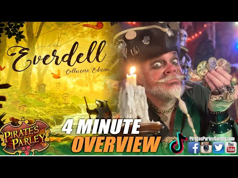 Everdell - 4 Minute Pirate OVERVIEW!
