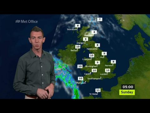 Saturday afternoon forecast 29/04/17