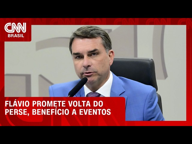Se eleito, Flávio Bolsonaro promete volta do Perse, benefício a eventos | HORA H