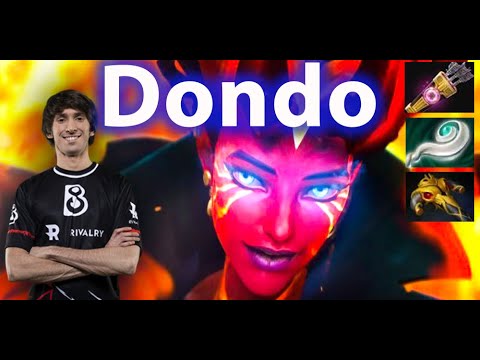 Dendi | Queen of Pain MID with Taiga | Watch Dota2 Immortel players Gameplay.