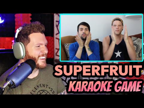 SUPERFRUIT Karaoke Game REACTION | I want to be their friend!