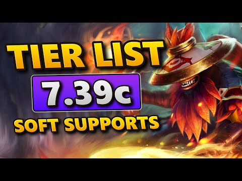 Soft Support Tier List | Dota 2 7.39c