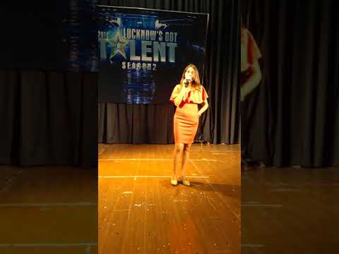 ayushi raj anchor ayushi hosting for cultural event got fecilitation for doing great job ! 