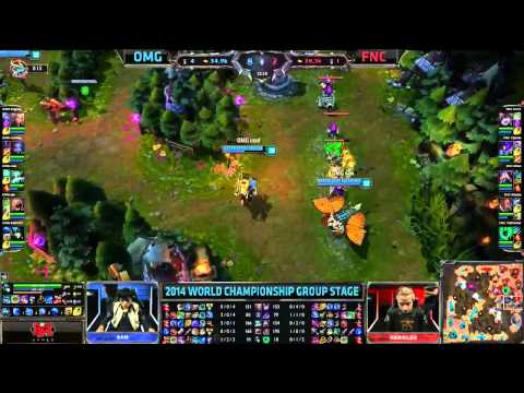 OMG vs Fnatic | D6G4 | Season 4 World Championship 2014