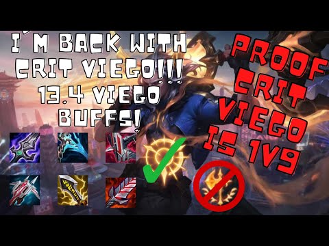 I'm Back With Buffed Crit Viego!!! #leagueoflegends #viego #viegomid #critviego