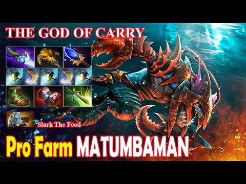 MATUMBAMAN [Slark] Monster Maz Attack Speed | Absolutely Crazy Gamplay - Dota 2