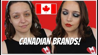 GRWM: Using ALL Canadian Makeup! Collab!