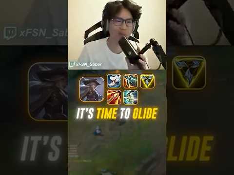 Saber's High Elo Trinity Ashe Build can GLIDE