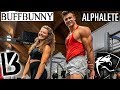 ALPHALETE VS. BUFFBUNNY LEG WORKOUT!! | OHIO STATE COLLAB