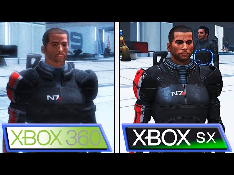 Mass Effect: Legendary Edition | Xbox Series X vs Xbox 360 | Graphics & Framerate Comparison