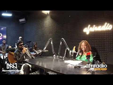 SOLEIL WANGA SUR AFRIRADIO CHANTE MADILU