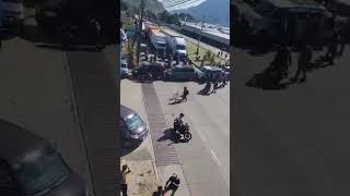 Sigue bloqueo en Palín desde hace 12 horas