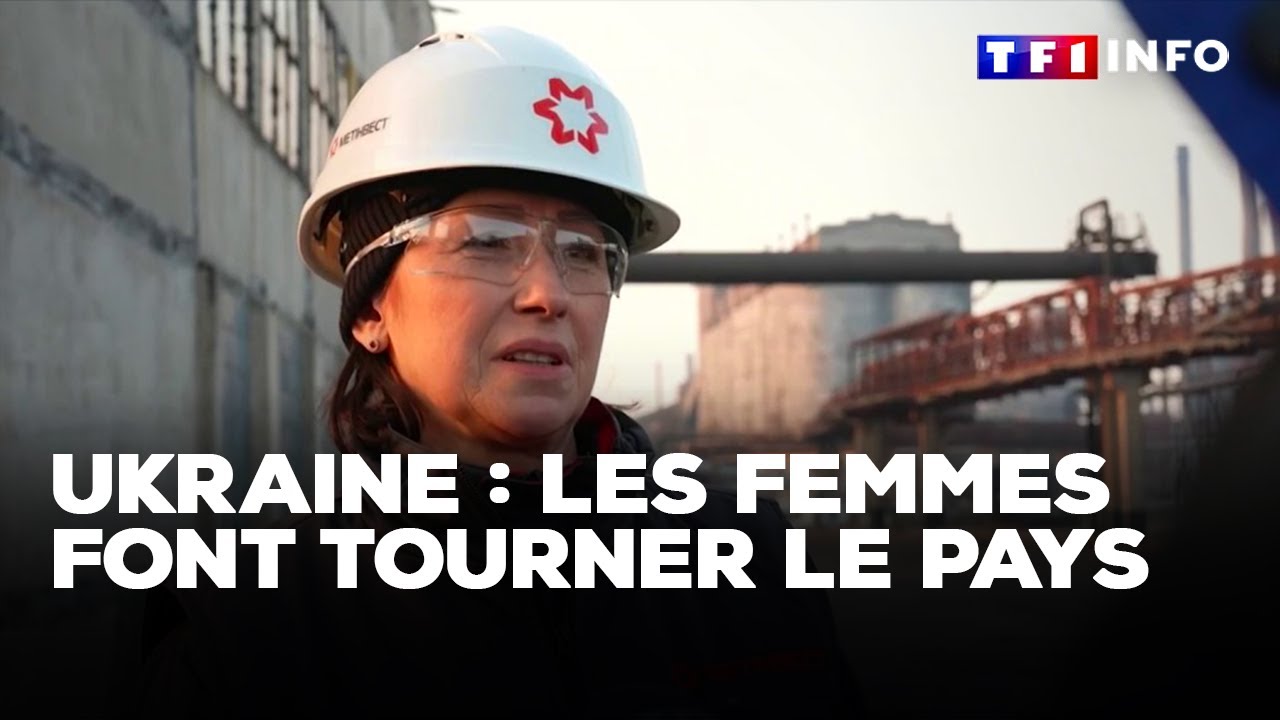 Guerre en Ukraine : les femmes font tourner le pays｜TF1 INFO