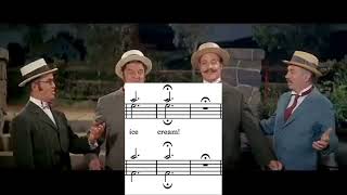 The Greatest Barbershop Quartet of All Time! ("Sincere" by the Buffalo Bills Transcription)