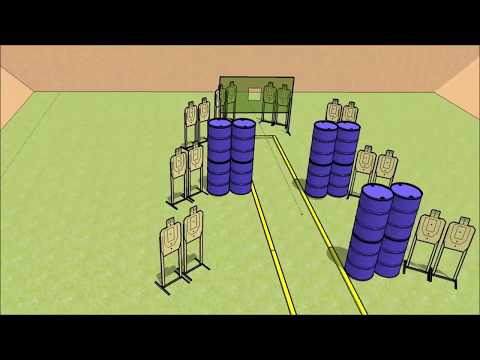 Sketchup Stage Walkthrough | DRPC July 2018 | USPSA Hoser Match