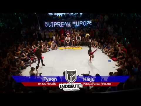 Outbreak Europe 2014 1vs1 World Bboy Series Top 8 | Kleju vs Tyson