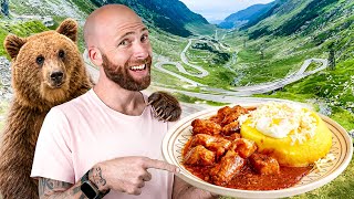 Romania’s Most Epic Food Road Trip!! Bears & Mountain Eats!!