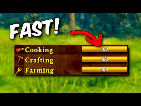 Max NEW Valheim Skills ASAP