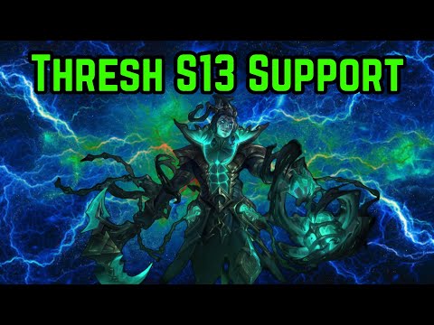 Thresh S13 Support Gameplay vs Ashe - League of Legends [FULL GAME]