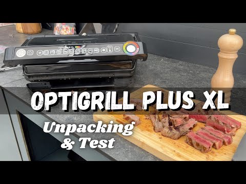 Tefal OptiGrill plus XL GC7228 - Unpacking & Test