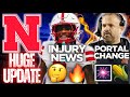 Jacory Barney BIG INJURY UPDATE Portal CHANGE LT Starter Confirmed Nebraska Husker Football