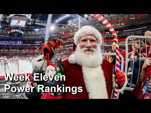 NHL-Power-Ranking, Ausgabe vom 20. Dezember 2025