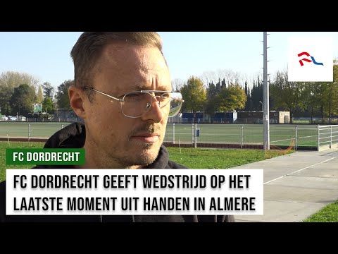 FC Dordrecht verliest van Almere (1-2) 'Je loopt wéér achter de feiten aan'