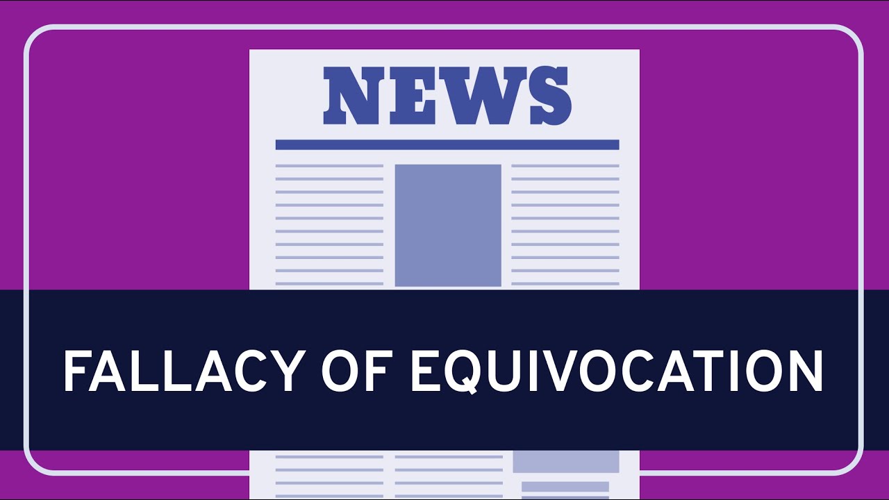 CRITICAL THINKING - Fallacies: Equivocation [HD]