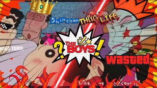 Shinchan Movie Action Kamen vs Higure Thug Life Pa