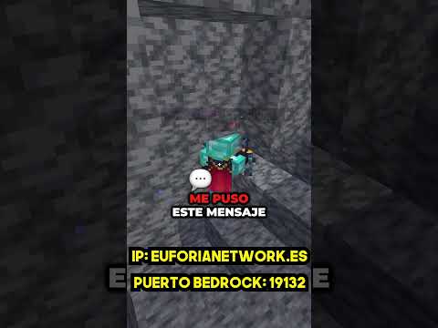 Euforia Network - ¡Hacker en Minecraft! 😱🔒 #minecraftbedrock