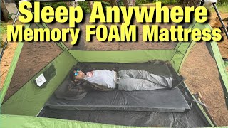 Sleep Anywhere Mattress 3 Inch Memory Foam Homemate Mattress