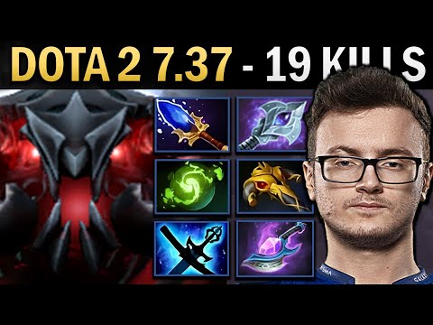 Shadow Fiend Gameplay Miracle with 19 Kills and Euls - Dota 2 7.37