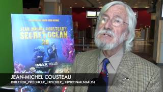 Cousteau talks about Secret Ocean 3D