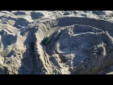 80s Toyota SR5 4x4 Toy Schaper Stomper Truck In Action Beach Sand Race Track